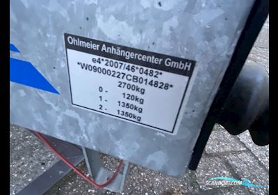 Ohlmeier Tandemasser Geremd Boottrailers 2024, The Netherlands