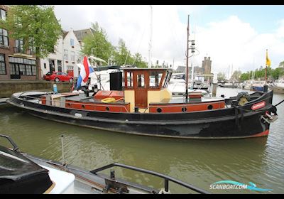 Custom Dutch Barge Tug Boat Boottype niet opgegeven 0, met Caterpillar motor, The Netherlands