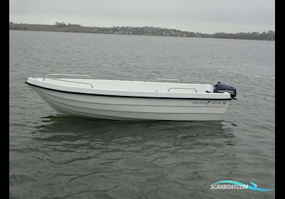 Fjordjollen 390 Fisk Med Trailer og Motor Dinghy 2023, met Yamaha motor, Denemarken