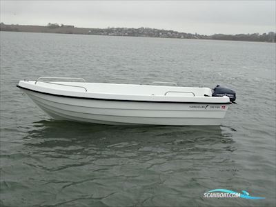 Fjordjollen 390 Fisk Dinghy 2024, with Yamaha F4BMHS engine, Denmark