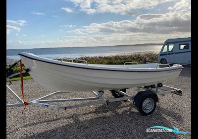 Fjordjollen 430 FISK med 4 HK Yamaha Dinghy 2023, with Yamaha engine, Denmark