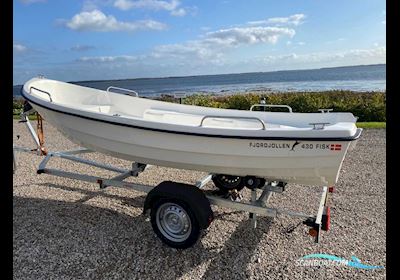 Fjordjollen 430 FISK med 4 HK Yamaha Dinghy 2023, with Yamaha engine, Denmark