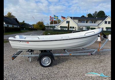 Fjordjollen 430 FISK med 4 HK Yamaha Dinghy 2023, with Yamaha engine, Denmark