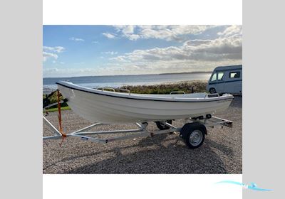 Fjordjollen 430 Fisk - Jolle Med F2,5 HK Påhængsmotor Dinghy 2024, Denemarken