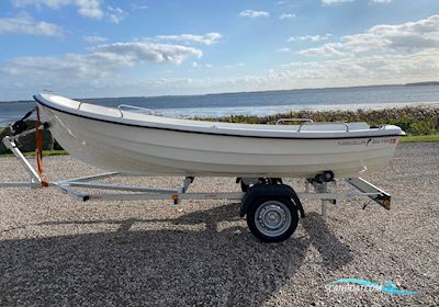 Fjordjollen 430 Fisk Med Motor Dinghy 2024, with Yamaha F4 engine, Denmark