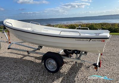 Fjordjollen 430 Fisk Med Motor Dinghy 2024, with Yamaha F4 engine, Denmark