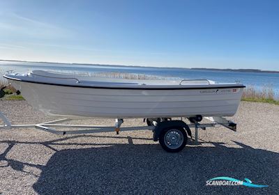 Fjordjollen 470 Fisk, Variant 750, Yamaha F6 Dinghy 2025, met Yamaha F6 motor, Denemarken