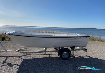 Fjordjollen 470 Fisk, Variant 750, Yamaha F6 Dinghy 2025, met Yamaha F6 motor, Denemarken