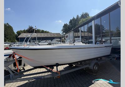 Fjordjollen 550 Fisk Dinghy 2024, with Yamaha F15Cepl engine, Denmark