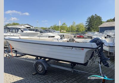 Fjordjollen 550 Fisk Dinghy 2024, with Yamaha F15Cepl engine, Denmark