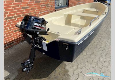 HTB jolle 405 Wile m/Mercury F6 hk MH 4-takt - KAMPAGNEPRIS ! Dinghy 2025, Denemarken