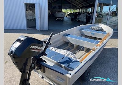 Linder 400 Sportsman Med Mercury F20 Efi Mlh Samt Jolle Vogn Dinghy 2024, Denmark