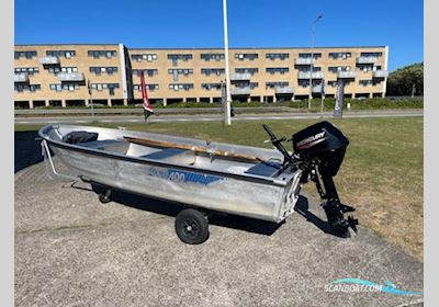 Linder 400 Sportsman Med Mercury F20 Efi Mlh Samt Jolle Vogn Dinghy 2024, Denmark