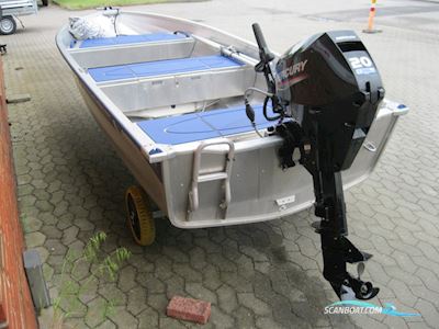 Linder 400 Sportsmann m/Mercury F20 hk ELH EFI 4-takt - NU NEDSAT KR. 5.000,- ! Dinghy 2024, Denemarken