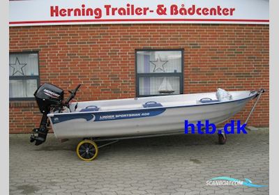 Linder 400 Sportsmann m/Mercury F20 hk ELH EFI 4-takt  Dinghy 2024, Denemarken