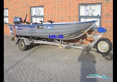 Linder 400 Sportsmann m/Yamaha F20 hk 4-Takt og Brenderup Trailer Dinghy 2022, Denmark