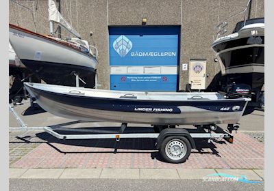 Linder 440 Fishing Dinghy 2021, met Mercury motor, Denemarken