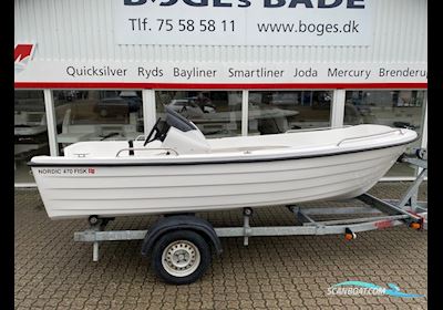 Nordic 470 Fisk Med Styrepult Dinghy 2024, Denmark
