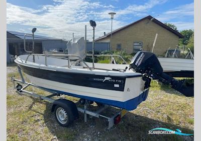 Nydam 470 Fisk med Mercury F20 (elstart) samt trailer Dinghy 2025, Denemarken