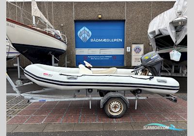 Valiant D-380 Ribbåd Dinghy 2009, with Yamaha engine, Denmark