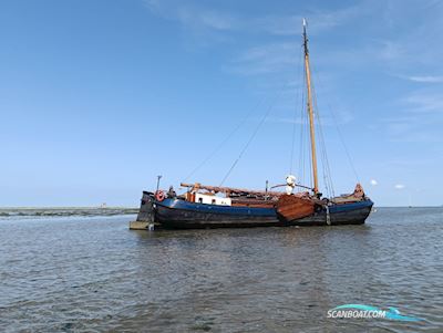 Tjalk Groninger woon-zeiltjalk Ex beroepsschepen 1905, met Volvo Penta  motor, The Netherlands