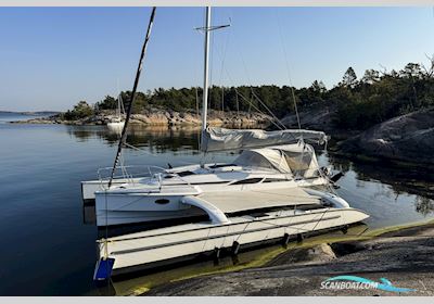 Dragonfly Dragonfly 28 Sport Flerskrogsbåd 2015, med Honda 15 hk BF15 DK2Xrtu motor, Sverige