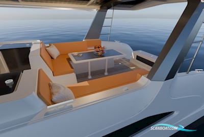 MILLIKAN BOATS M.10 Flerskrogsbåd 2025, med moteurs électriques Bellmarine Drive Master Evo 20 (20 kW chacun) motor, Frankrig