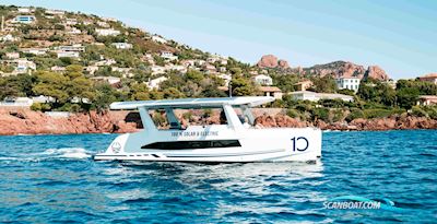 Millikan Boats M.10 Flerskrogsbåd 2026, med Moteurs Électriques Bellmarine Drive Master Evo 20 (20 kW Chacun) motor, Frankrig