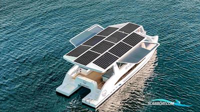 Millikan Boats M.10 Flerskrogsbåd 2026, med Moteurs Électriques Bellmarine Drive Master Evo 20 (20 kW Chacun) motor, Frankrig