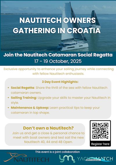 Nautitech 44 Open Flerskrogsbåd 2026, med Volvo Penta motor, Frankrig