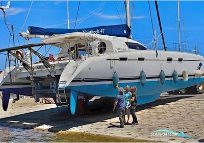 Nautitech 47 Catamaran Flerskrogsbåd 2004, med Volvo Penta motor, Frankrig