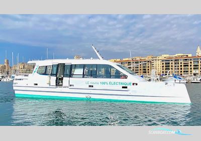 ODC Marine NYAMI 54 Electric passenger boat Flerskrogsbåd 2013, med PARSUN motor, Frankrig