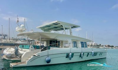 Serenity Yachts Serenity 64 Hybrid Solar Electric Powercat Flerskrogsbåd 2018, med 2 Moteurs Elctriques HM56W 20KW + 2 Nanni Diesel N4.200 motor, Spanien