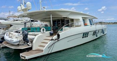 Serenity Yachts Serenity 64 Hybrid Solar Electric Powercat Flerskrogsbåd 2018, med 2 Moteurs Elctriques HM56W 20KW + 2 Nanni Diesel N4.200 motor, Spanien
