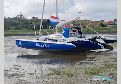 Corsair 24mkI trimaran Flerskrovsbåt 1993, med Tohatsu motor, Holland