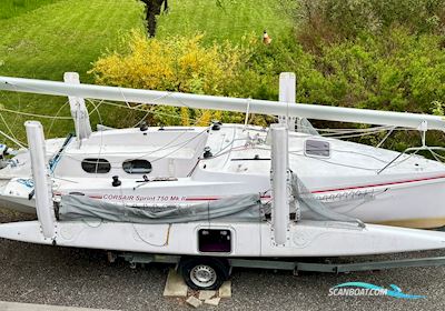 Corsair Sprint 750 MK II Flerskrovsbåt 2012, med Epropulsion Evo-L motor, Sverige