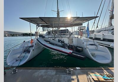 Fountaine Pajot Bahia 46 Flerskrovsbåt 1998, med 2 x 2025 Yanmar 3JH40 40Hp With New SD60 Sail Drives motor, Grekland