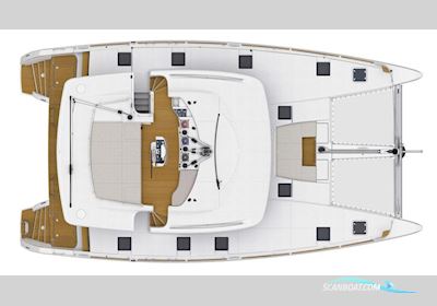 Lagoon 52 F Flerskrovsbåt 2014, med Yanmar 4JH4TE motor, Spanien