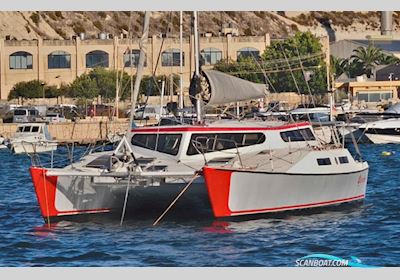 Richard Woods Mira 35 Catamaran Flerskrovsbåt 1995, med Yamaha 9.9 HT Lex motor, Ingen landinfo