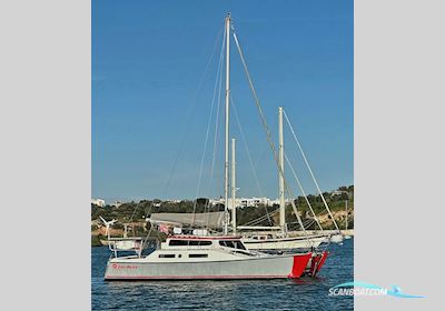Richard Woods Mira 35 catamaran Flerskrovsbåt 1995, med Yamaha 9.9 HT LEX motor, Ingen landinfo
