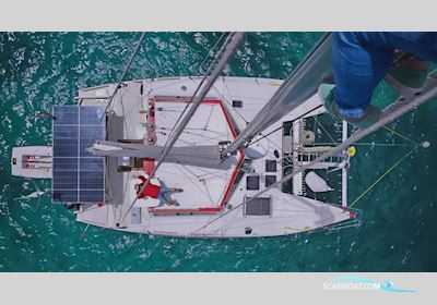 Richard Woods Mira 35 catamaran Flerskrovsbåt 1995, med Yamaha 9.9 HT LEX motor, Ingen landinfo