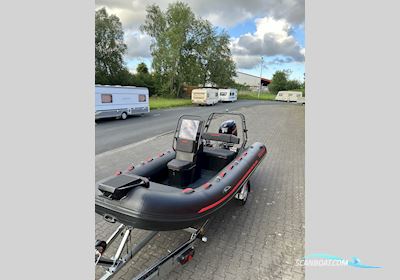 Aquaspirit S450 Black Edition Gummibåd / Rib 2025, med Suzuki motor, Tyskland