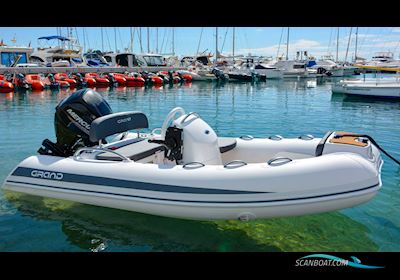 Grand G340GEF med 20 hk Yamaha LAGERBÅD Gummibåd / Rib 2024, Danmark