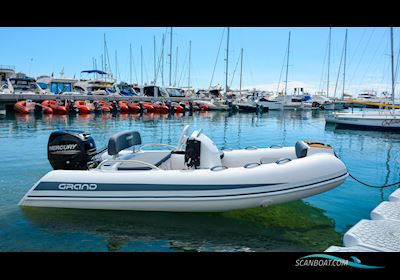 Grand G340GEF med 20 hk Yamaha LAGERBÅD Gummibåd / Rib 2024, Danmark