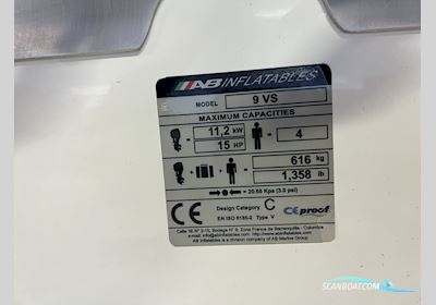 Navigo 9 VS - Light Grey Hypalon Gummibåd / Rib 2023, Danmark