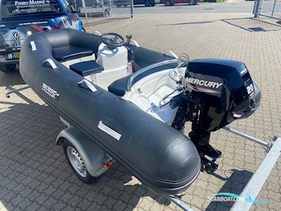 Njord Frigg 300, Mercury F15/20 EFI Gummibåd / Rib 2021, med Mercury motor, Danmark