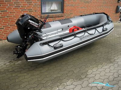 Quicksilver 365 Sport HD m/Mercury F20 hk EFI 4-takt - SOLGT ! Gummibåd / Rib 2018, med Mercury motor, Danmark