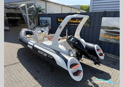 Rave 580 Gummibåd / Rib 2021, med Mercury motor, Holland