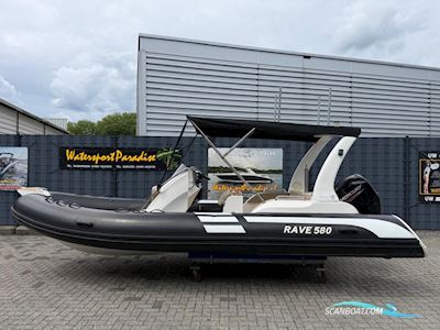 Rave Rib 580 Gummibåd / Rib 2021, med Mercury motor, Holland