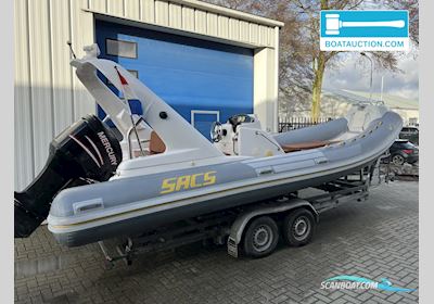 Sacs S-680 Gummibåd / Rib 2004, med Mercury motor, Holland